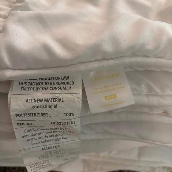 linenspa down alternative microfiber queen comforter - Picture 3 of 3